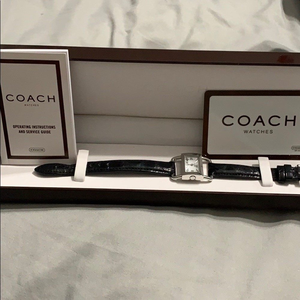 Genuine Crocodile Coach Watch
